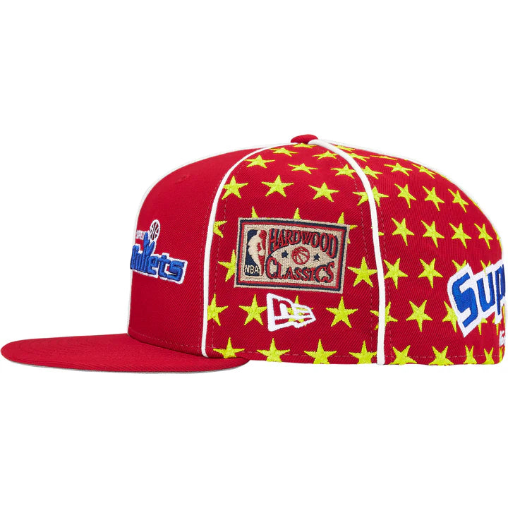 Supreme Mitchell & Ness Teams New Era 59Fifty Fitted Hat Red