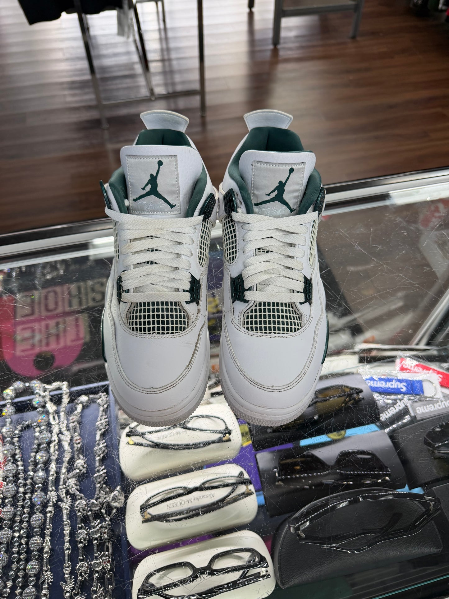 Jordan 4 Oxidized Green (Pre Owned)