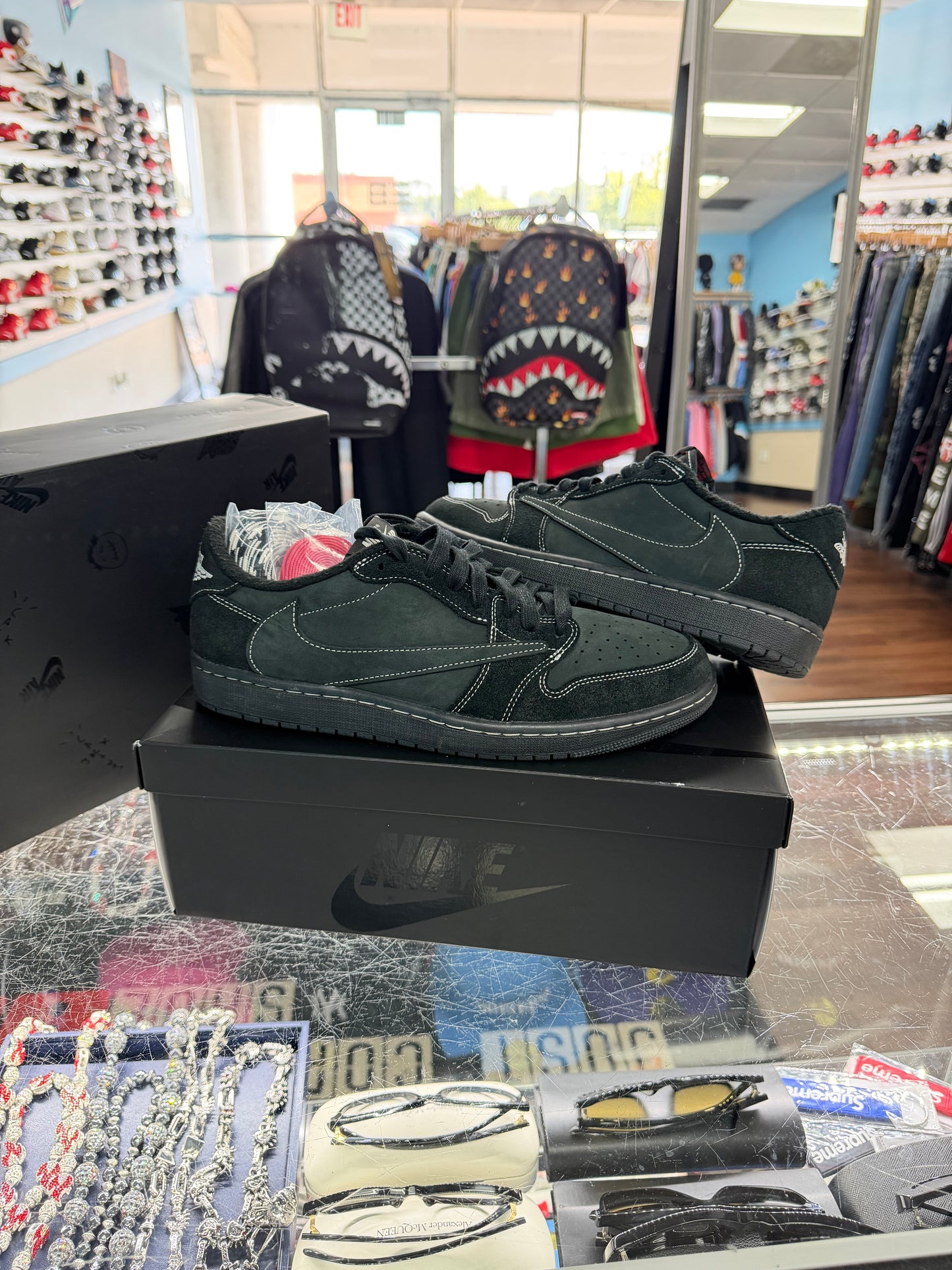 Jordan 1 Phantom Low Travis Scott Black Phantom (Pre Owned)