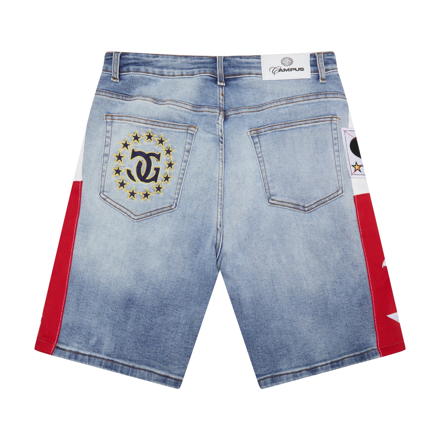 Campus Goods Valor Denim Jorts Blue