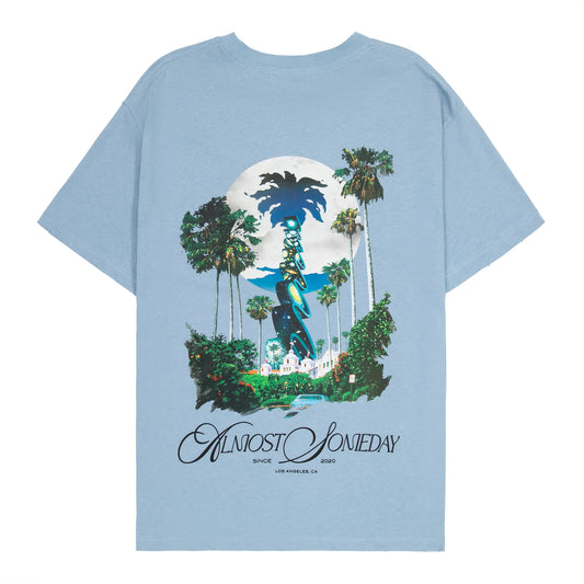 Almost Someday Stairwell Tee Baby Blue