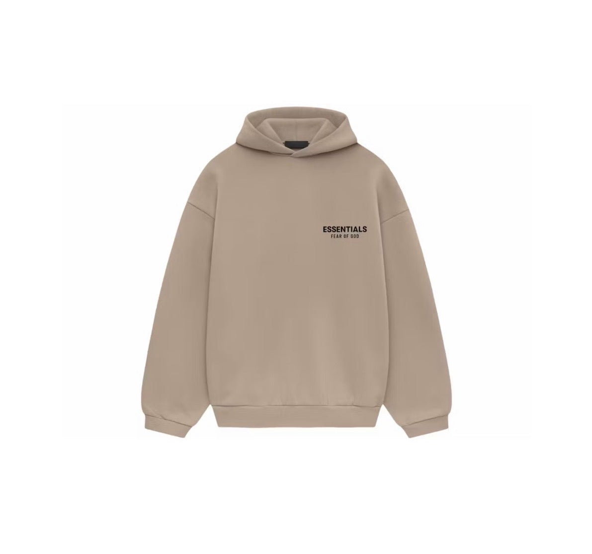 Fear Of God Essentials Fleece Hoodie Desert Sand