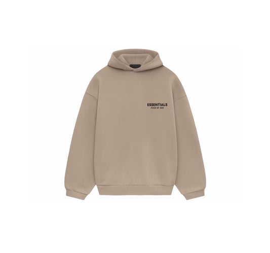 Fear Of God Essentials Fleece Hoodie Desert Sand