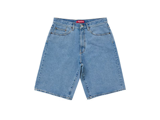 Supreme Baggy Denim Shorts (SS25) Blue Indigo