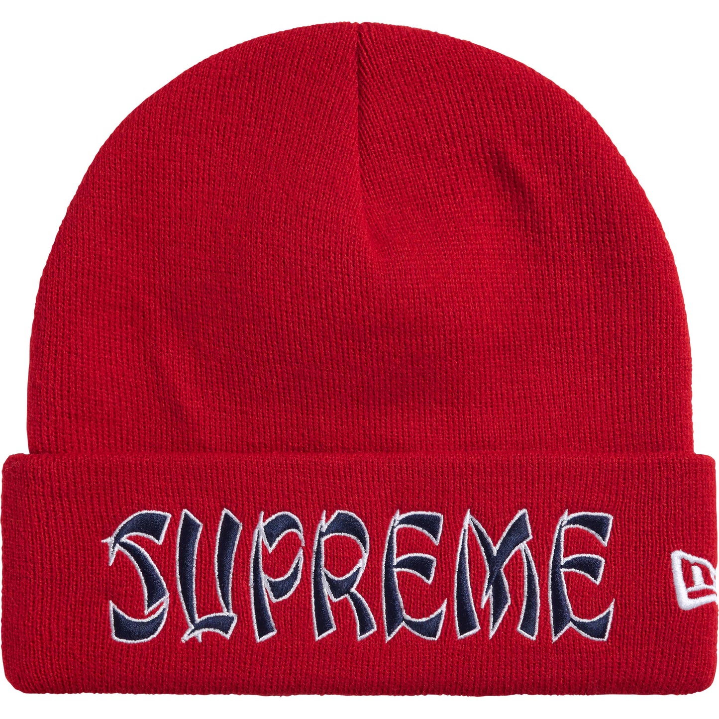 Supreme New Era Action Beanie Red