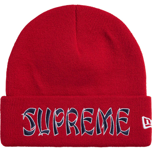 Supreme New Era Action Beanie Red