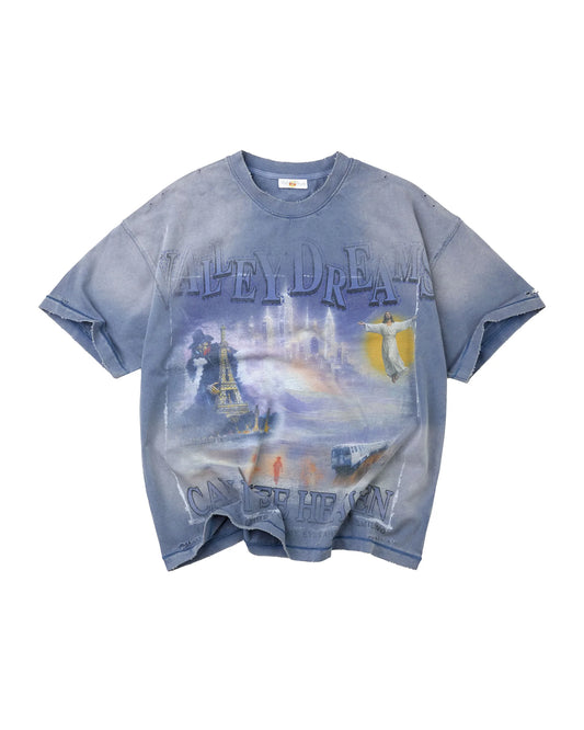 Vale Forever Can I See Heaven Tee Blue