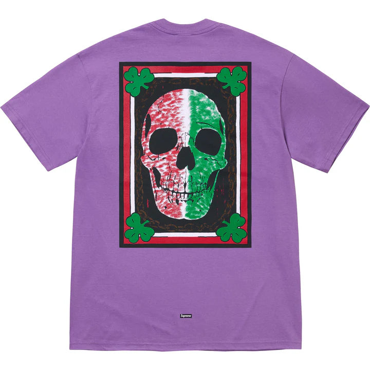 Supreme Mike Kelley Banner Tee Purple