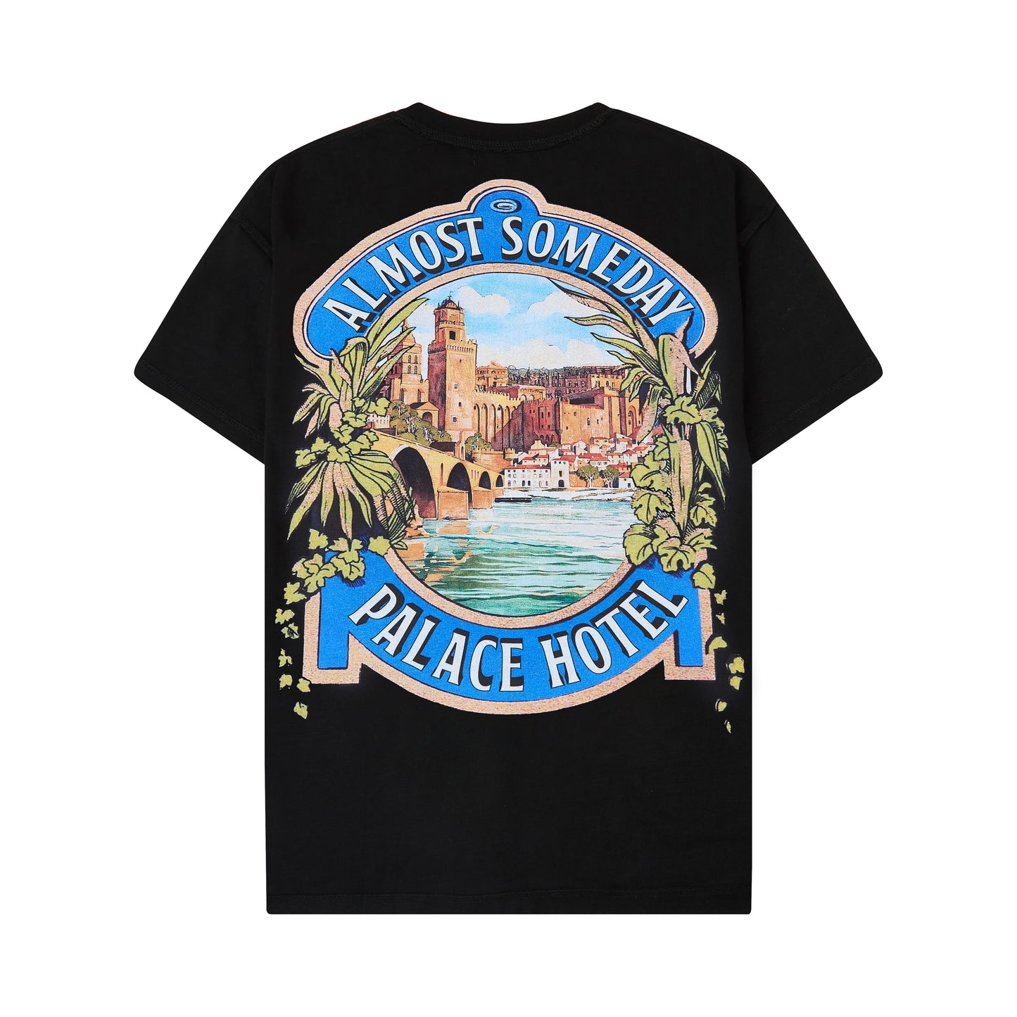 Almost Someday Palace Tee Black