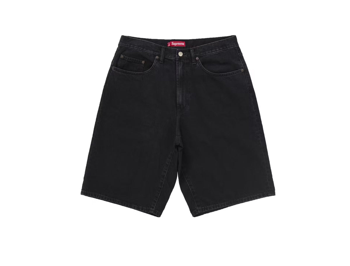 Supreme Baggy Denim Shorts (SS25) Black