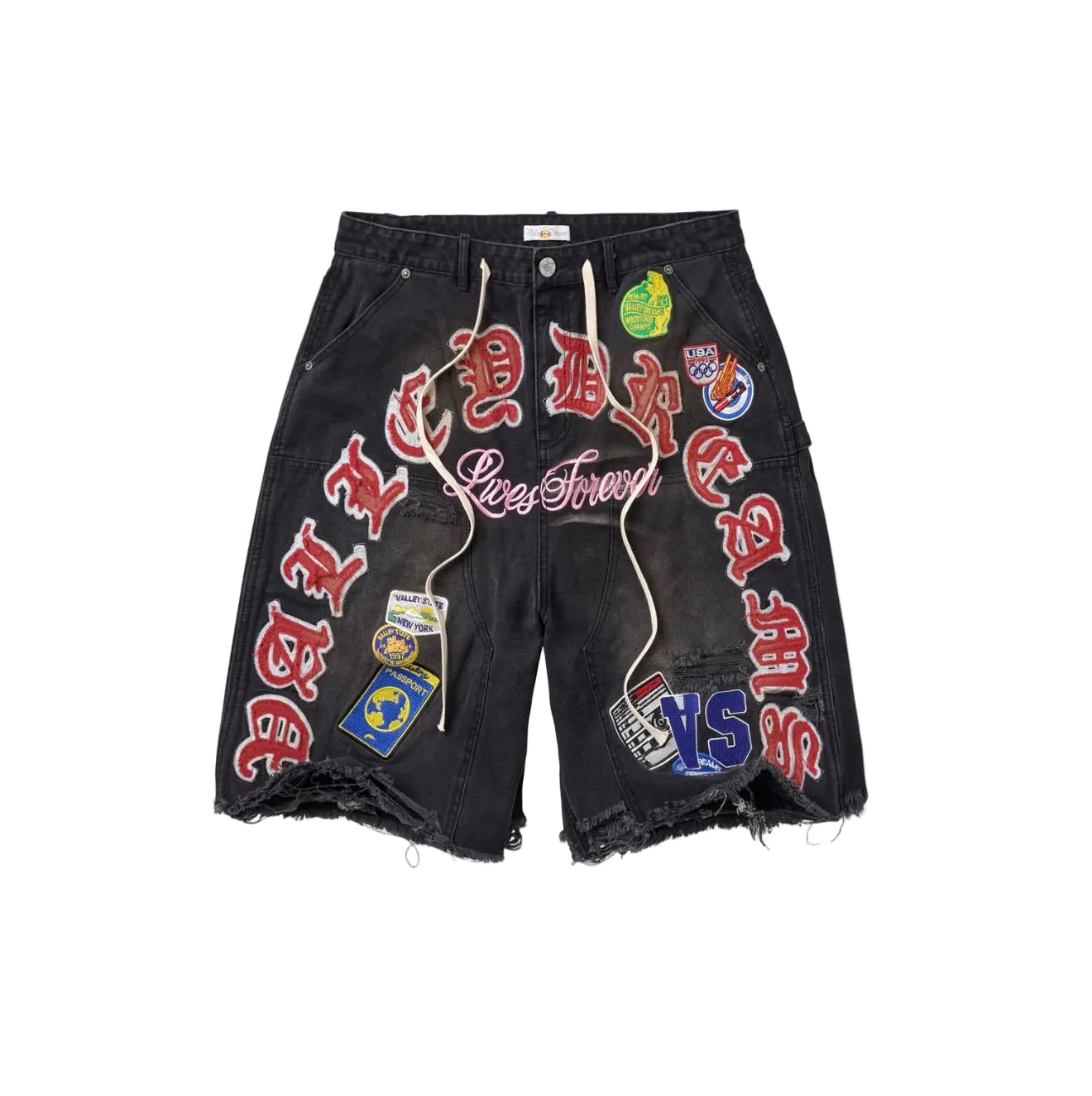 Vale Forever Workshop Jorts Black