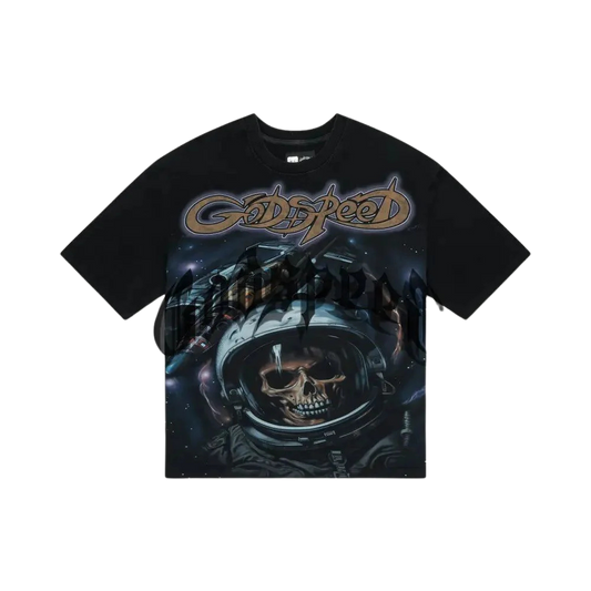 Godspeed Space Traveler Tee Stone Wash