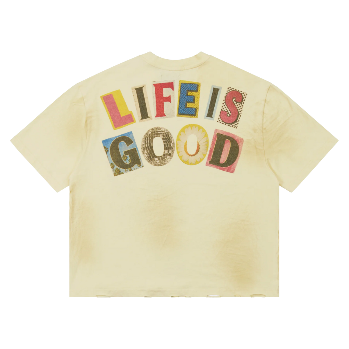 All Human Copy & Paste V2 Tee Cream Wash