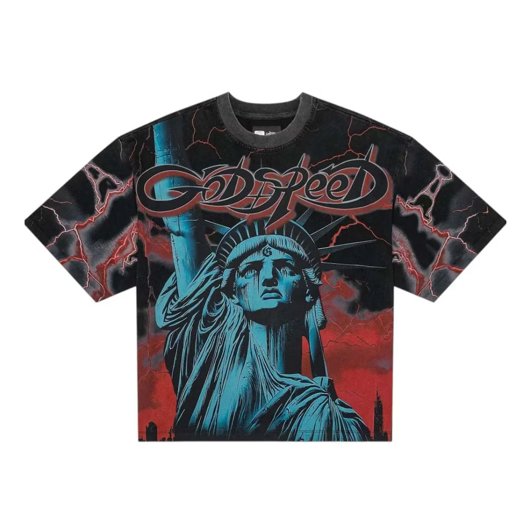 Godspeed Voltage Tee Red