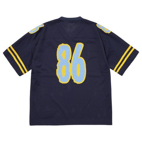 Supreme Reflective Football Jersey Navy