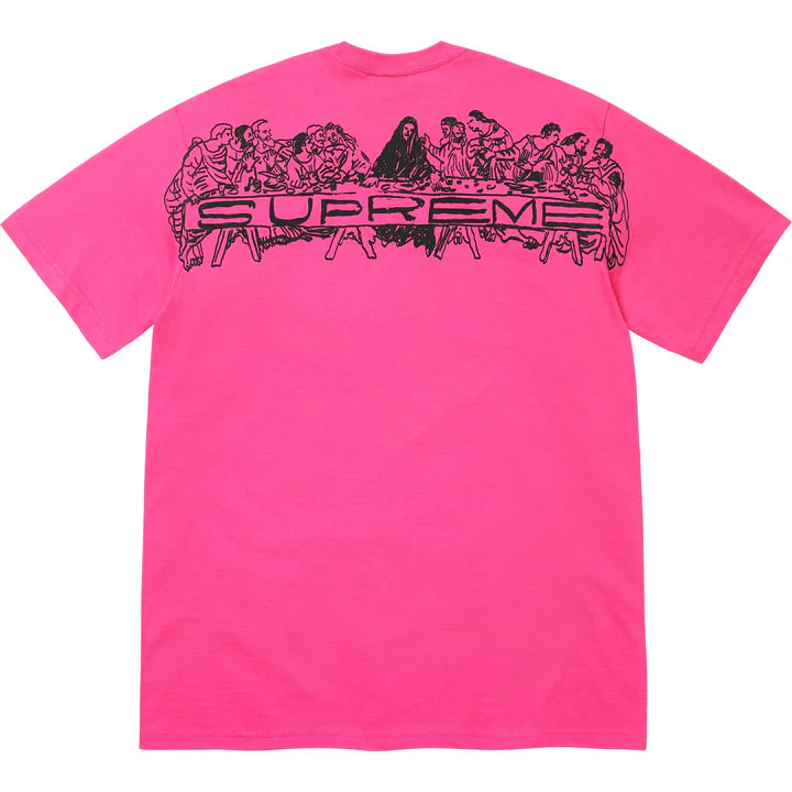 Supreme Supper Tee Fuchsia