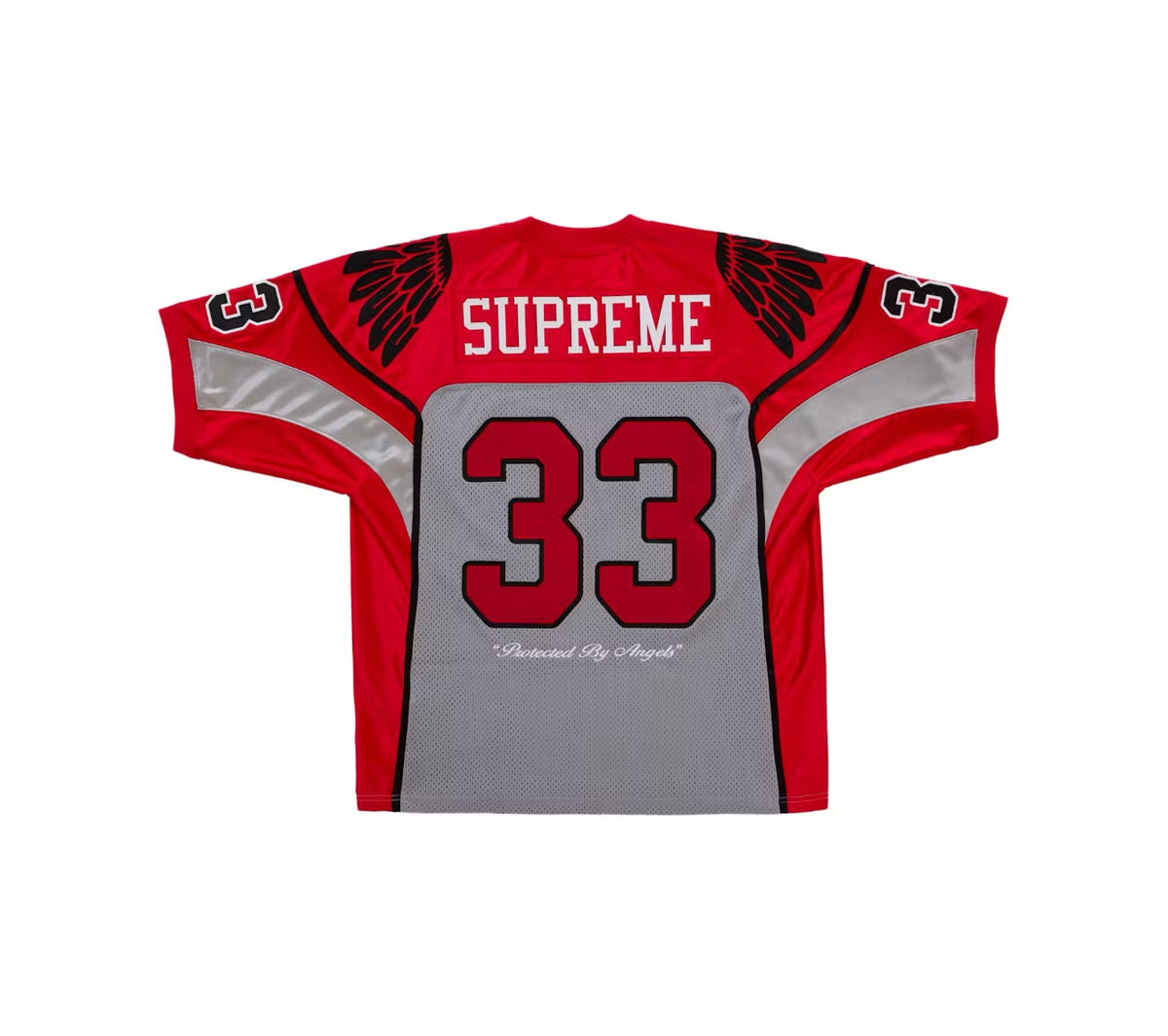 Supreme Wings Football Jersey Grey