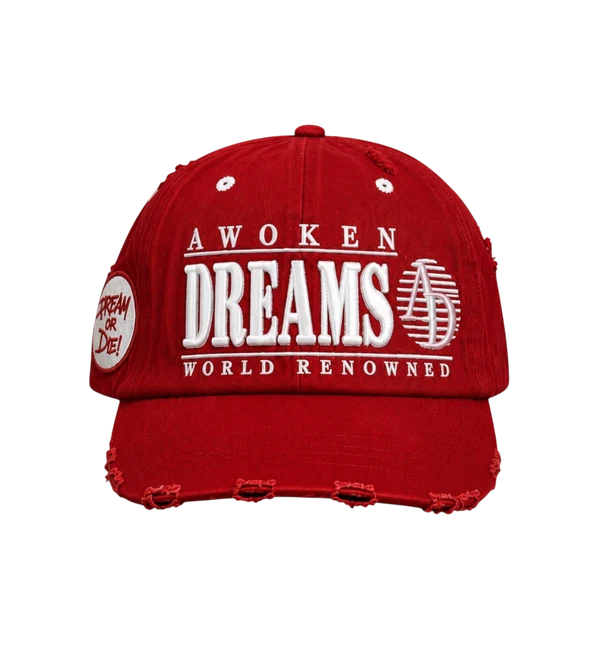 Awoken Dreams Dream or Die Trucker Red