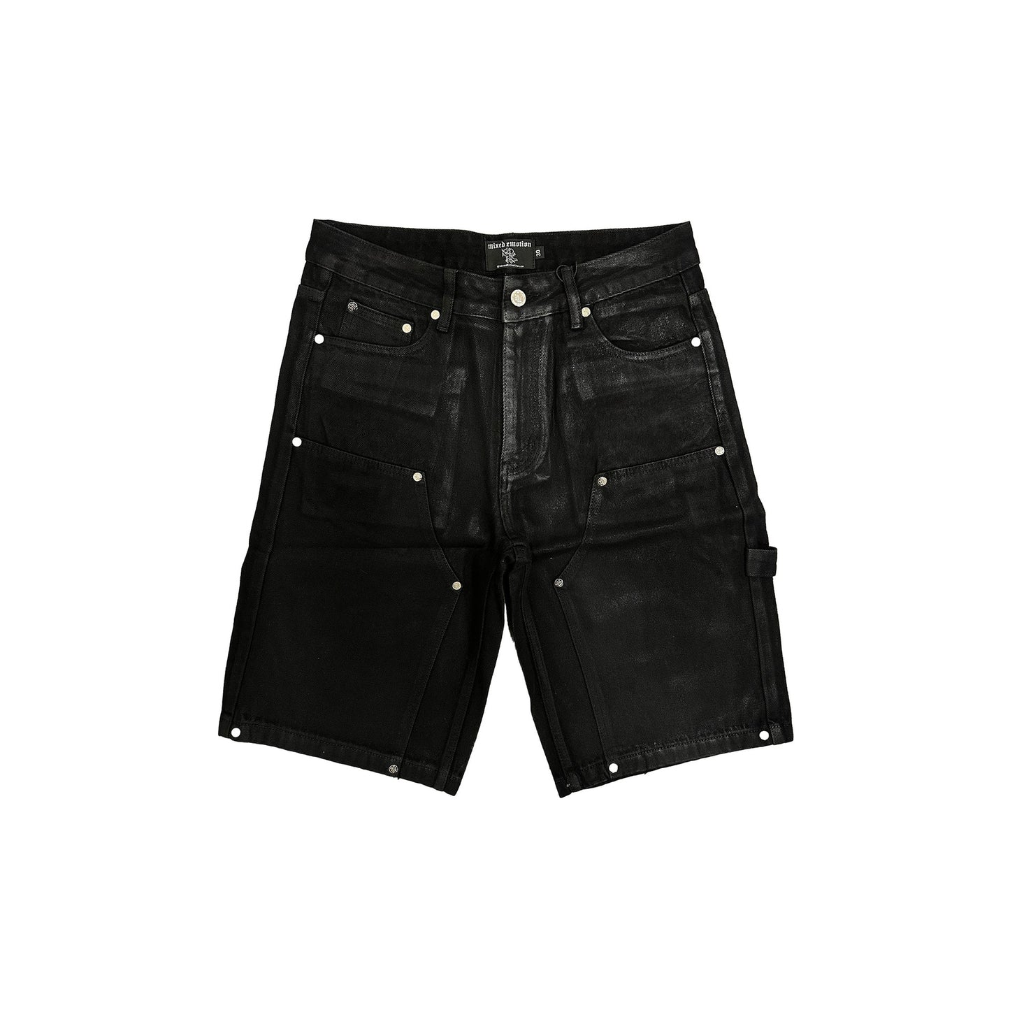 Mixed Emotion Worker Wax Shorts