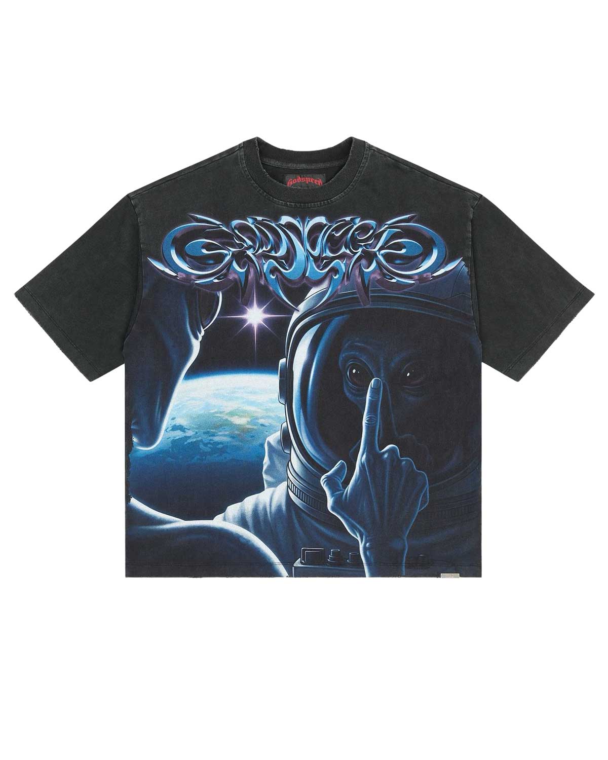 Godspeed First Contact 2 T-Shirt Black