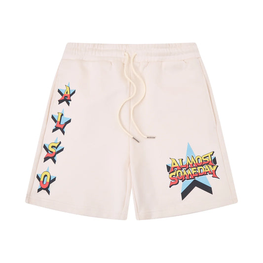 Almost Someday Liberty Terry Shorts Cream