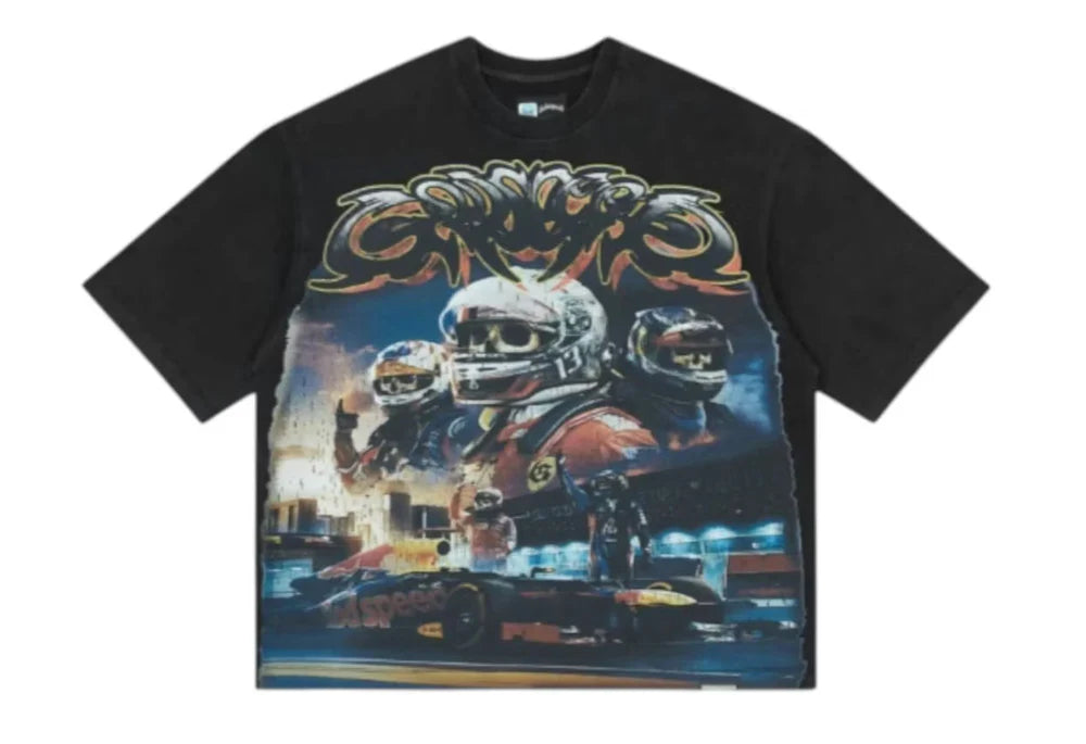 Godspeed Front Runners Tee Black
