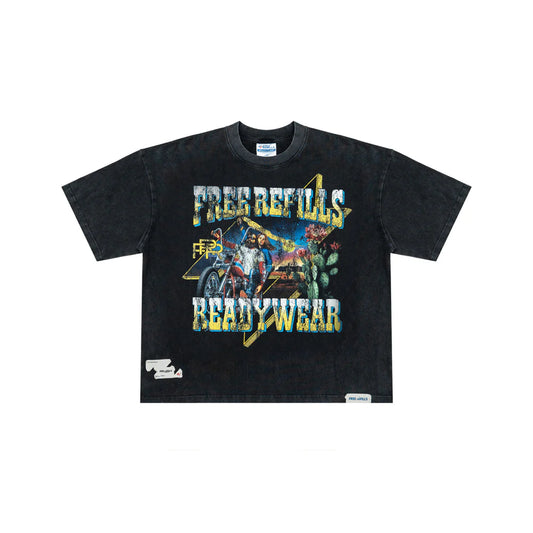 Free Refills Davidson Tee Vintage Grey