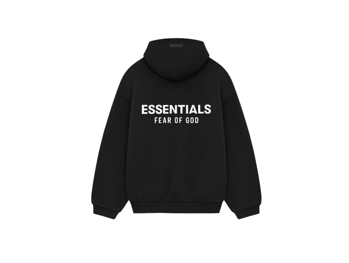 Fear Of God Essentials Fleece Hoodie Black