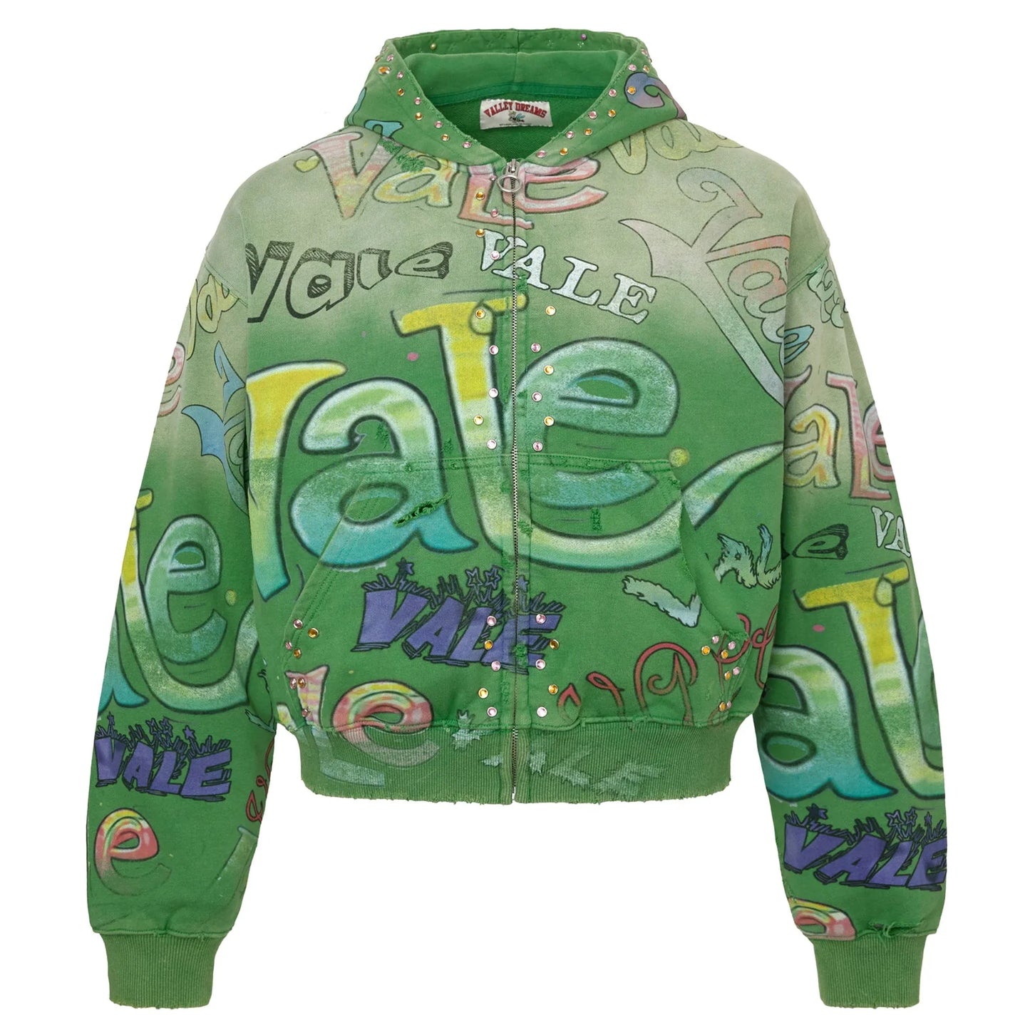Spearmint Zip Up