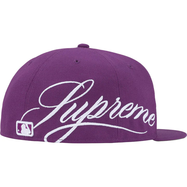 Supreme New York Yankees New Era Fitted Hat Purple