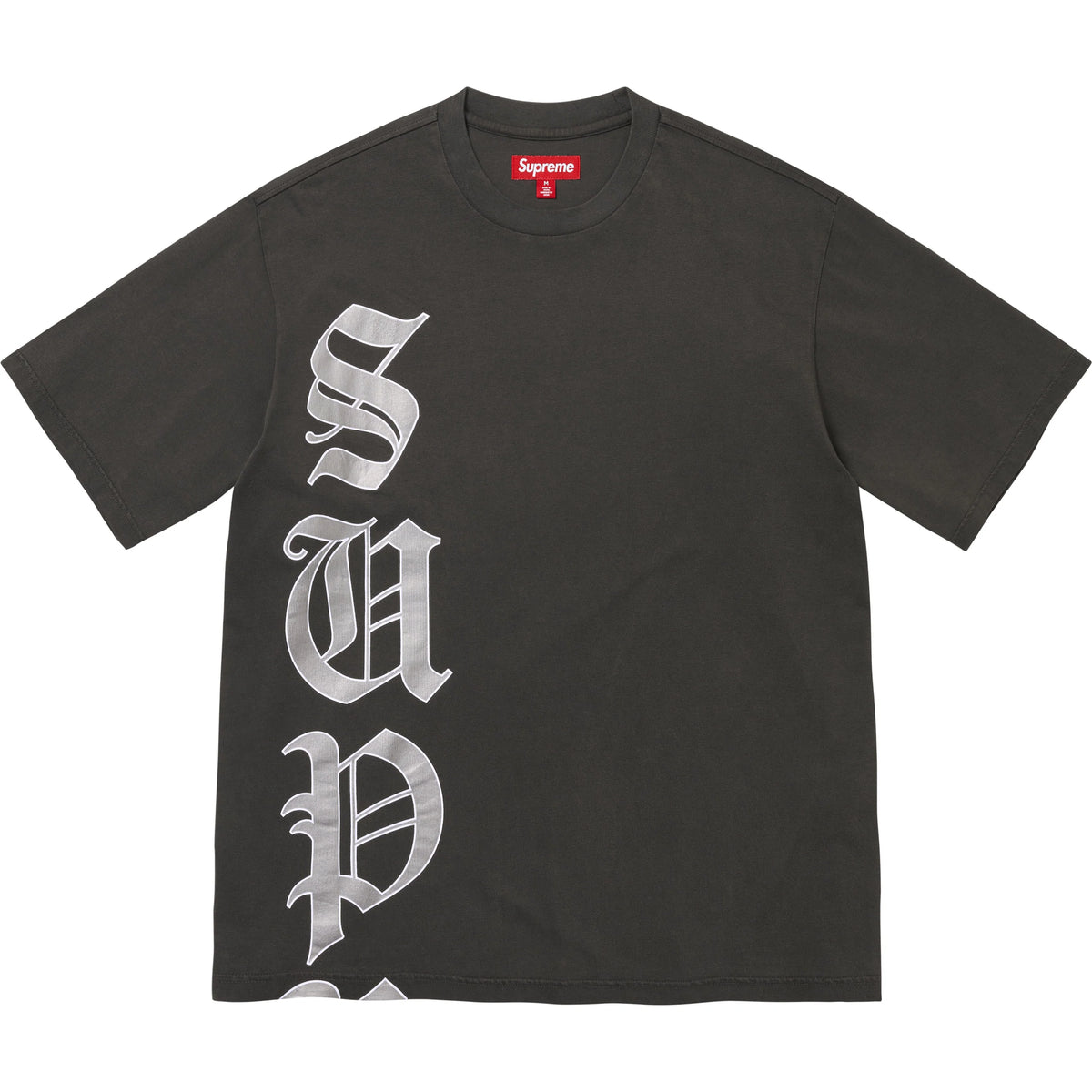Supreme Cracked Vertical S/S Top Black