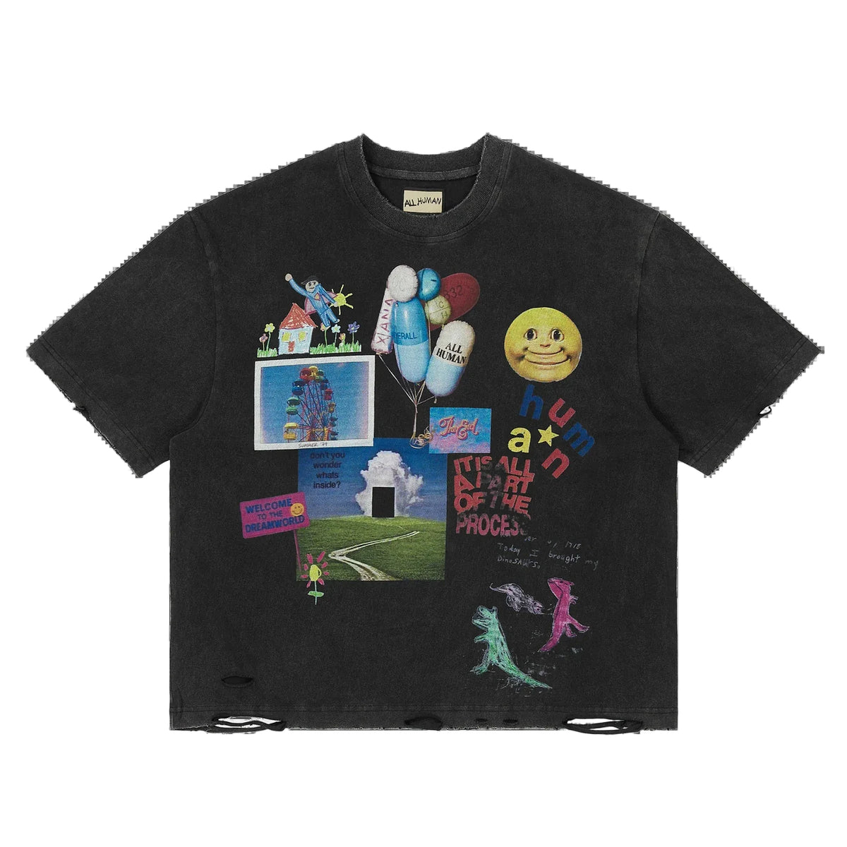 All Human Requiem For A Dream V2 Tee Black