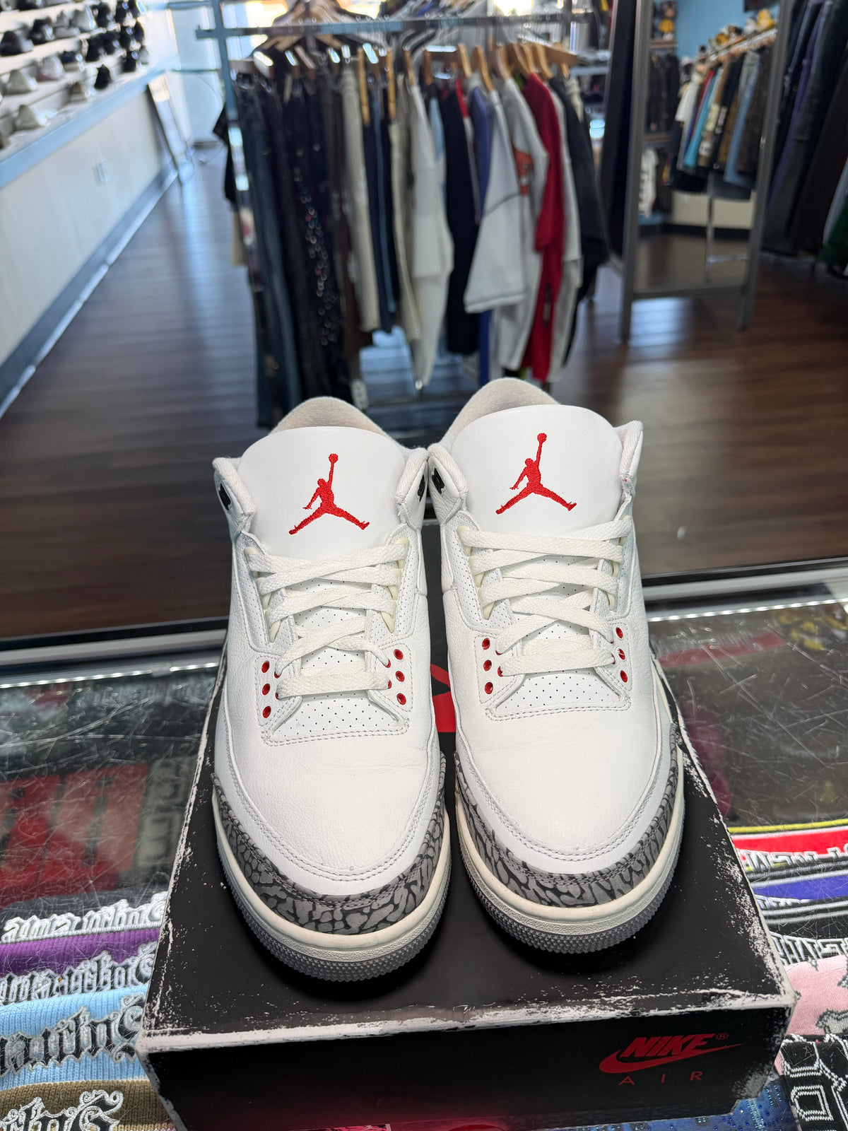 Jordan 3 White Cement Reimagined (Pre Owned)