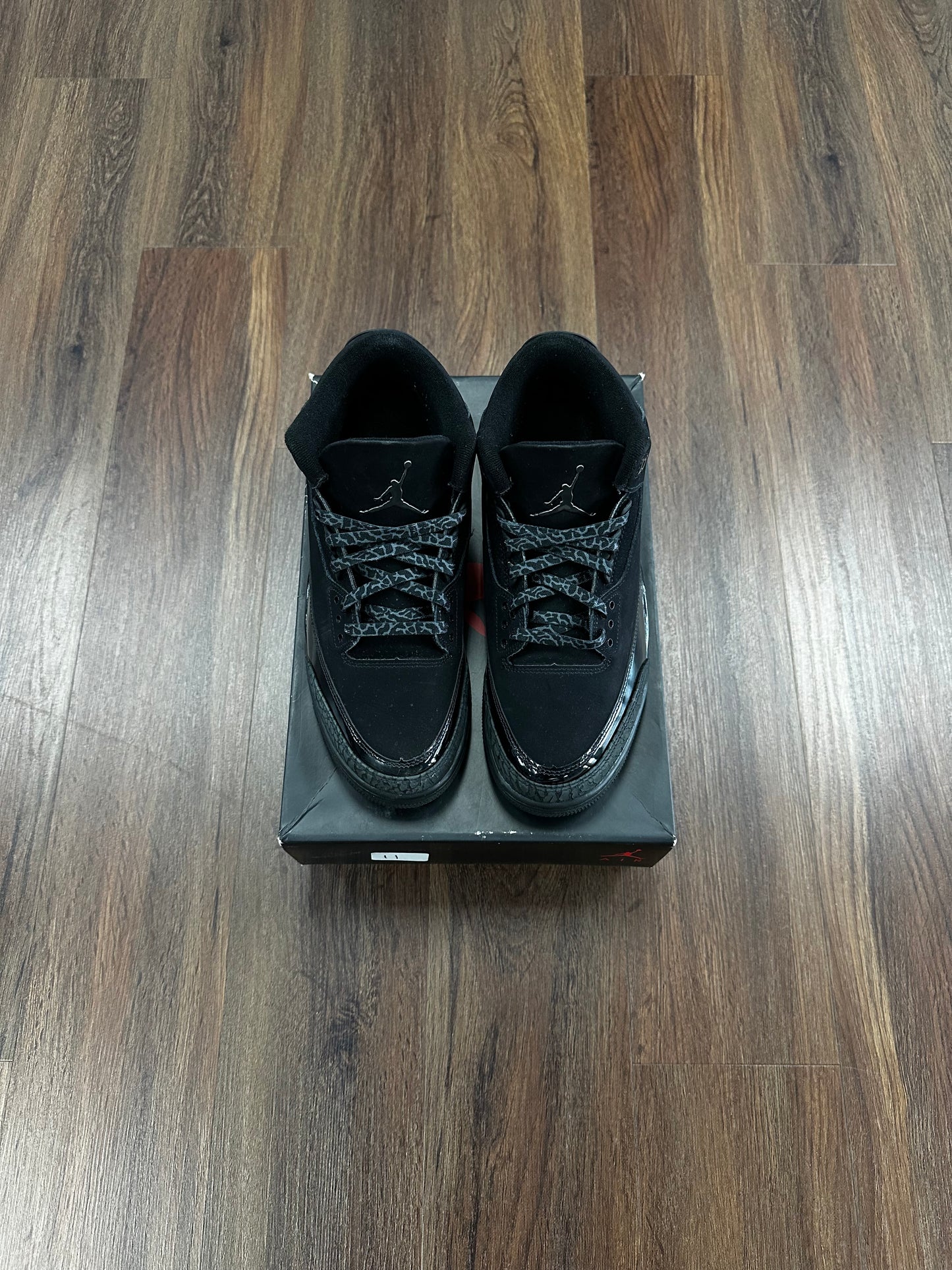 Jordan 3 Black Cat (Pre Owned)