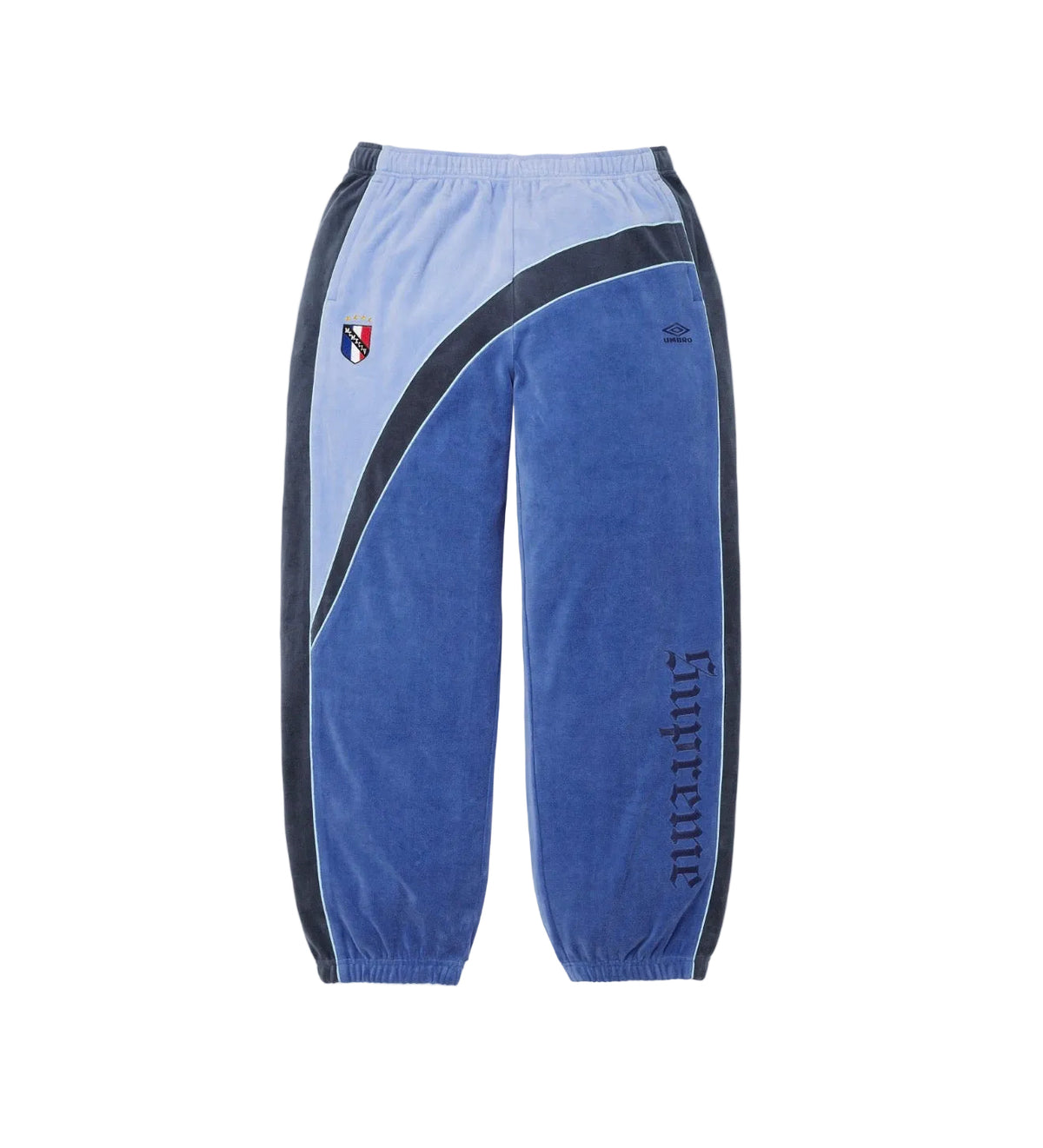Supreme Umbro Velour Track Pant Blue