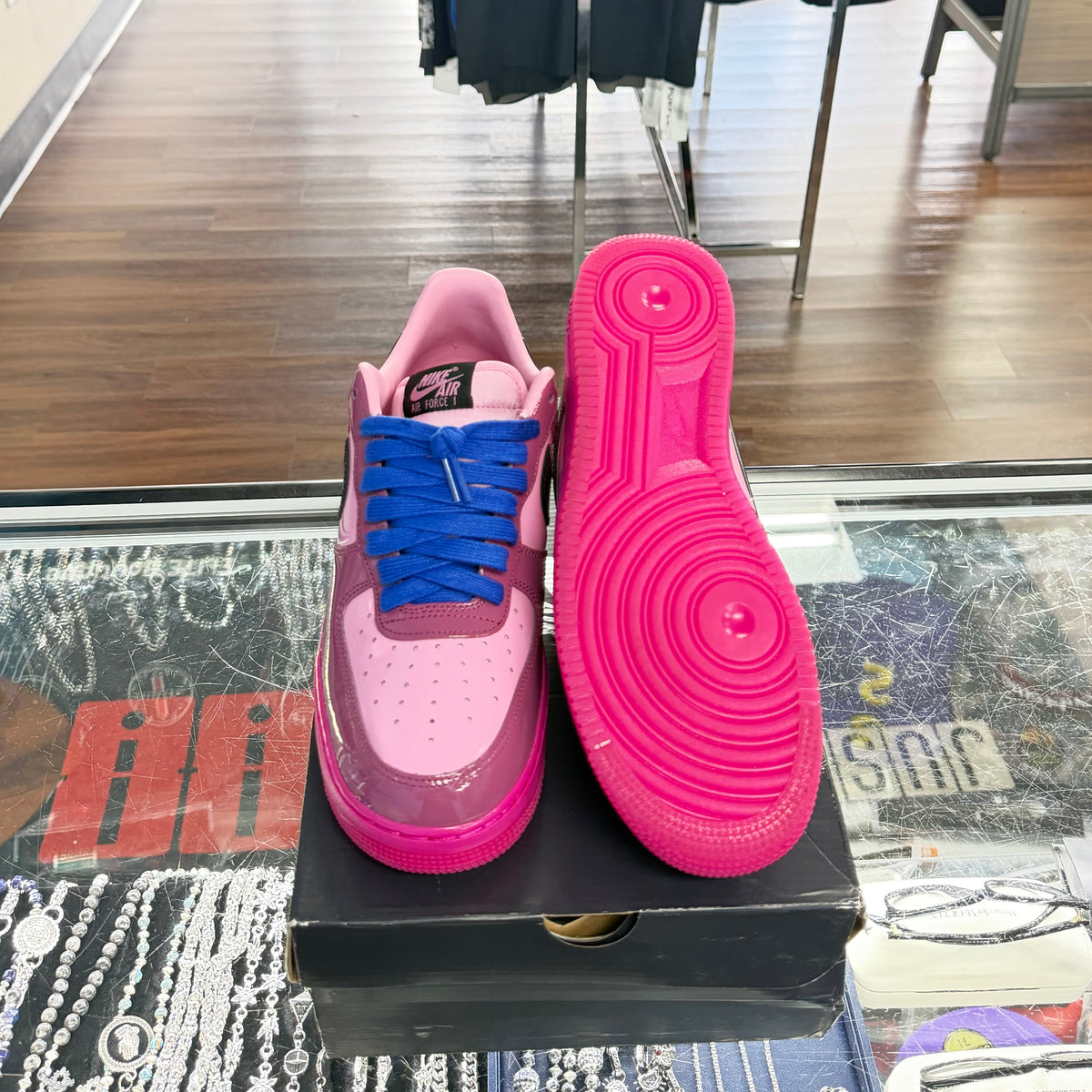 Nike Air Force 1 Low Pink Cooler Mulberry Rose (Pre Owned)