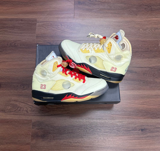 Jordan 5 Off-White Sail (Pre Owned)