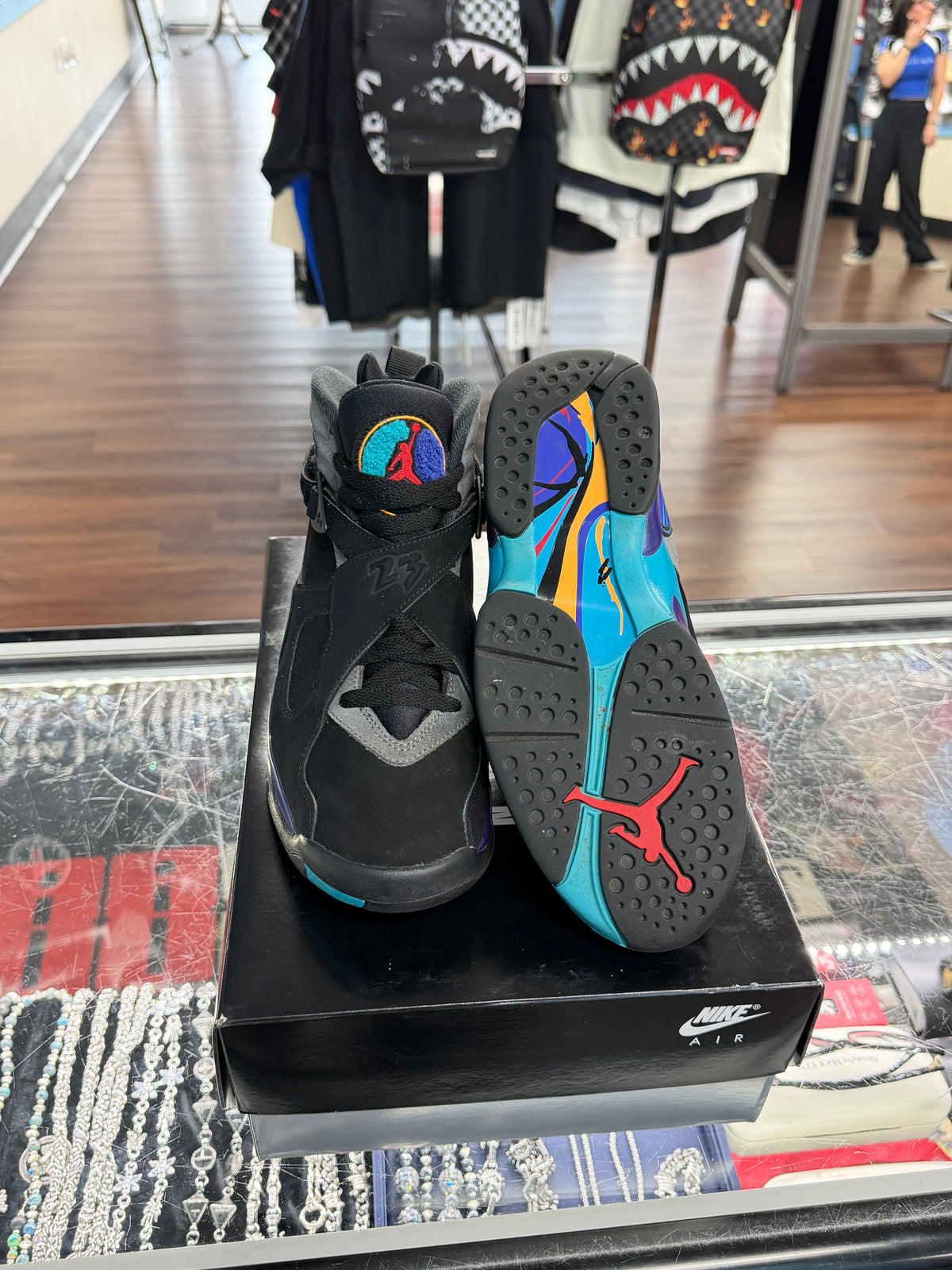 Jordan 8 Aqua(Pre Owned)