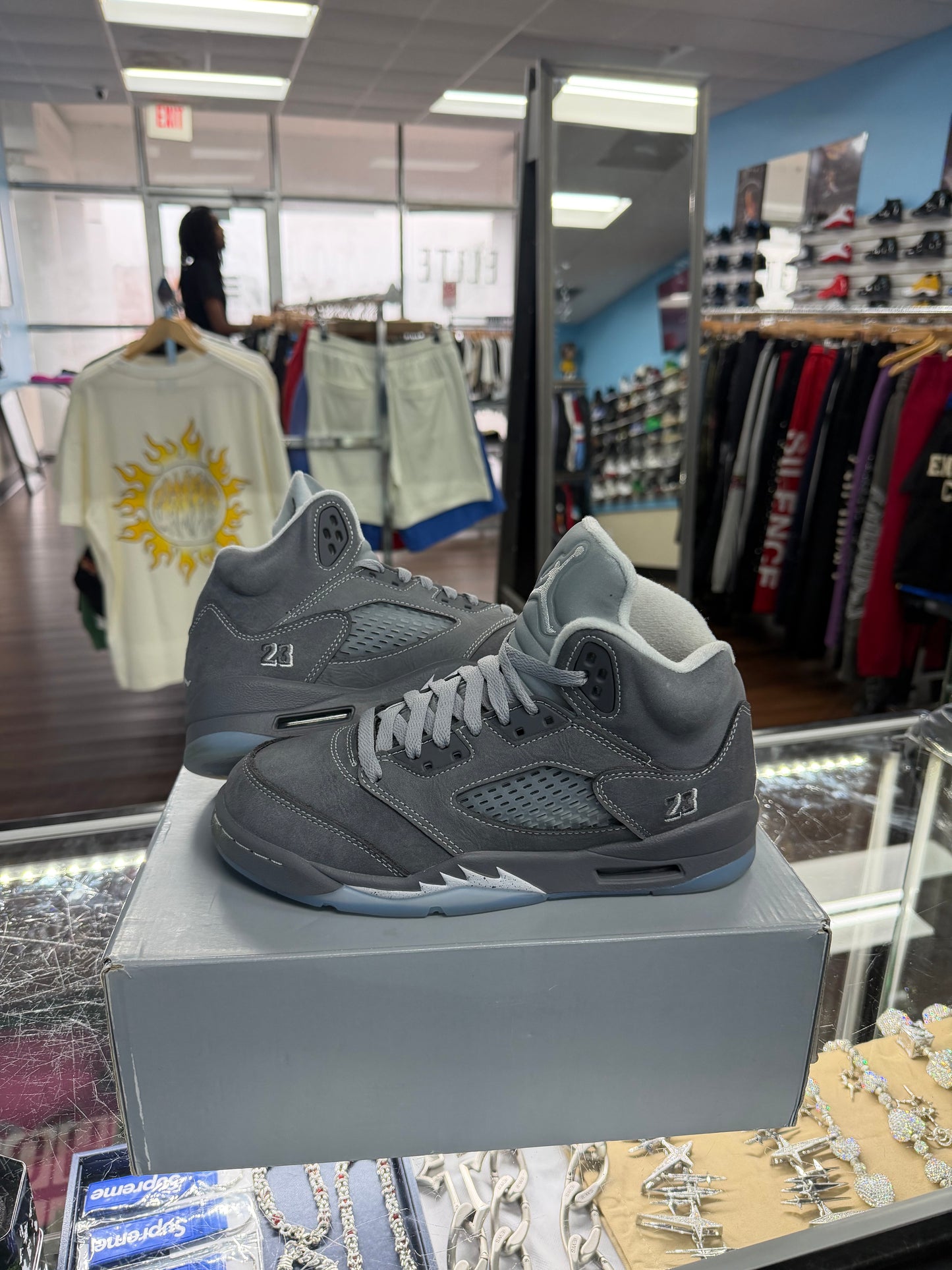 Jordan 5 Wolf Grey (2026) (Pre Owned)