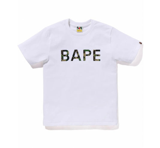 BAPE ABC Camo Tee Women’s ‘White’