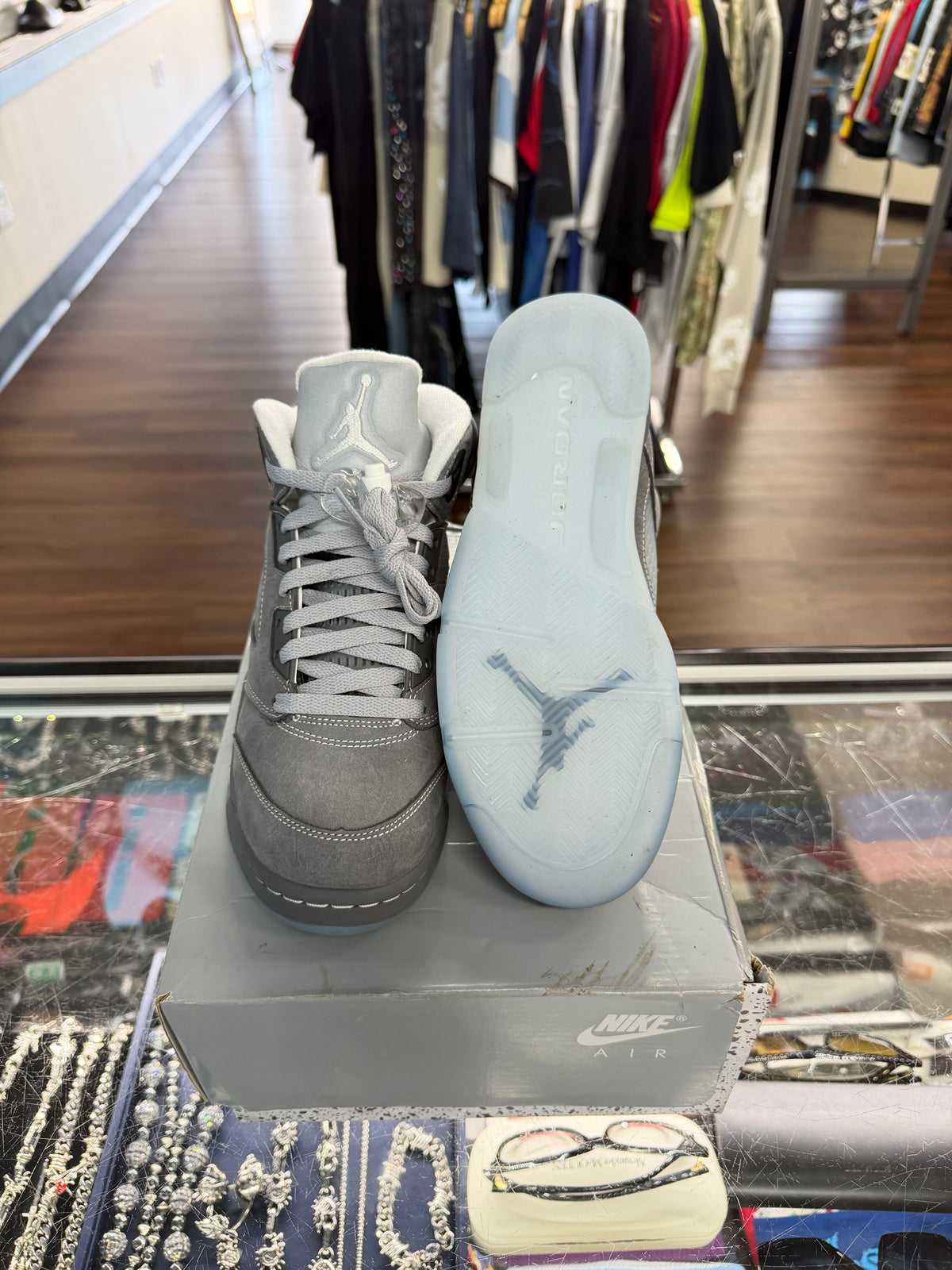 Jordan 5 Wolf Grey (2026) (Pre Owned)