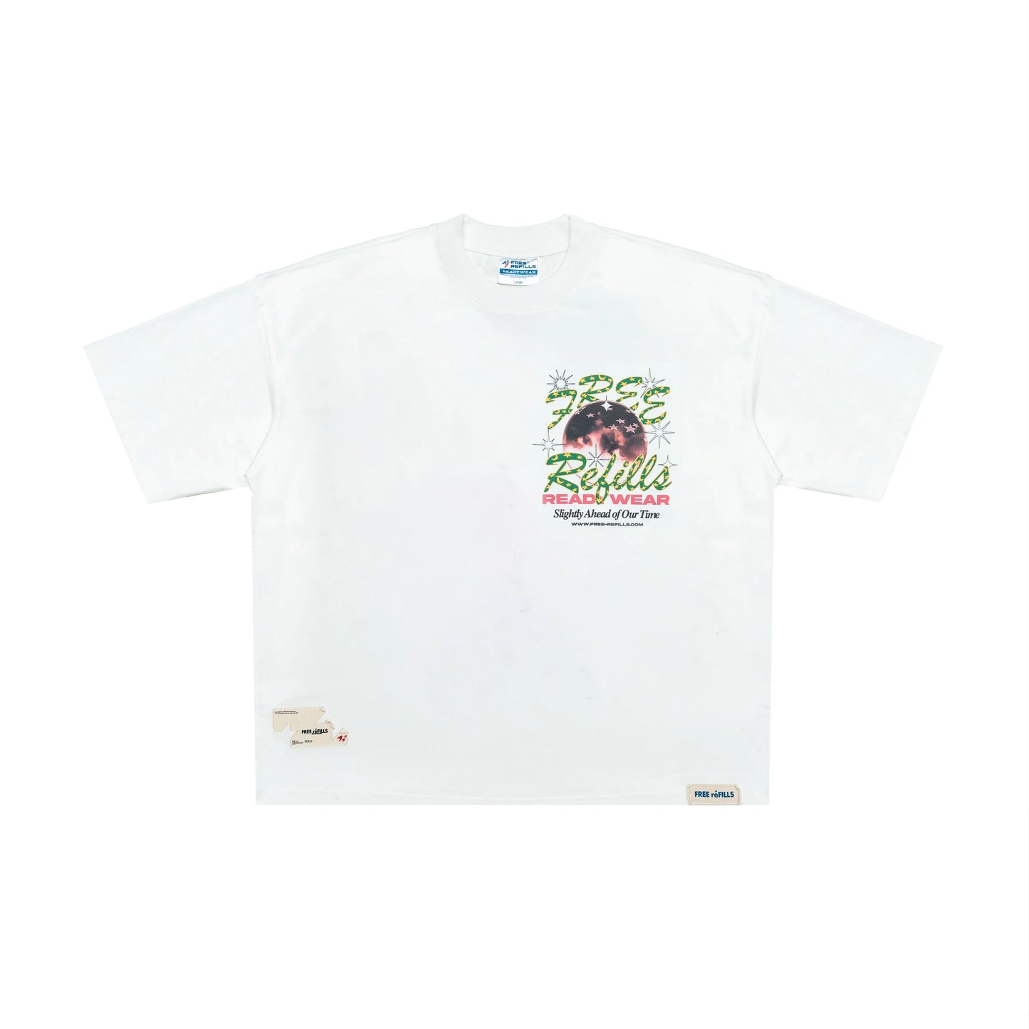 Free Refills Psychic Tee Off White