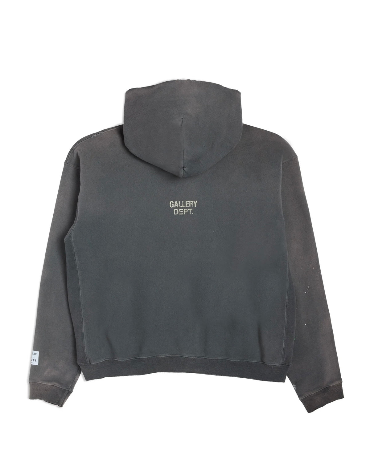 Gallery Dept. 90s Recycle Hoodie Washed Black