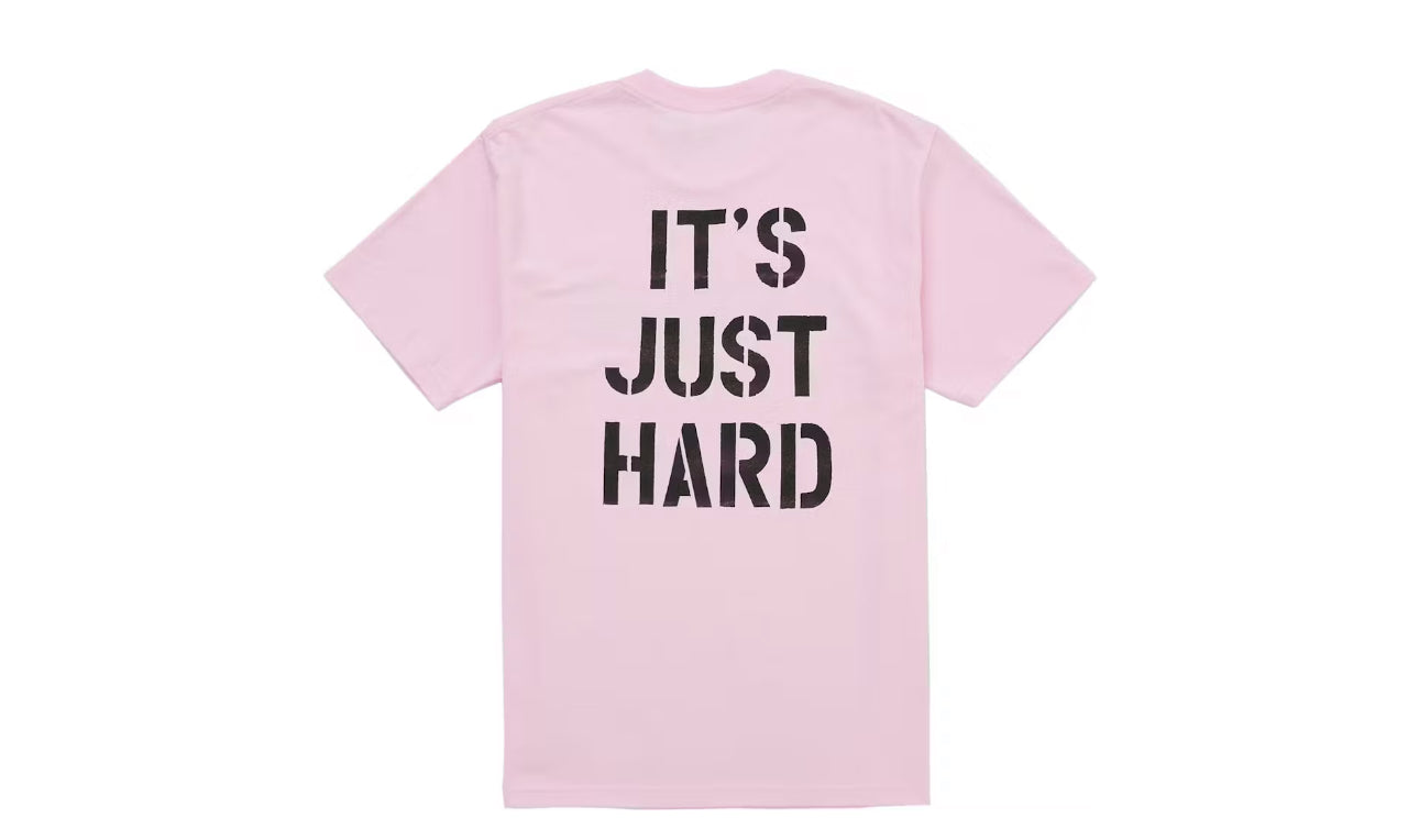 Supreme Hard Tee Light Pink