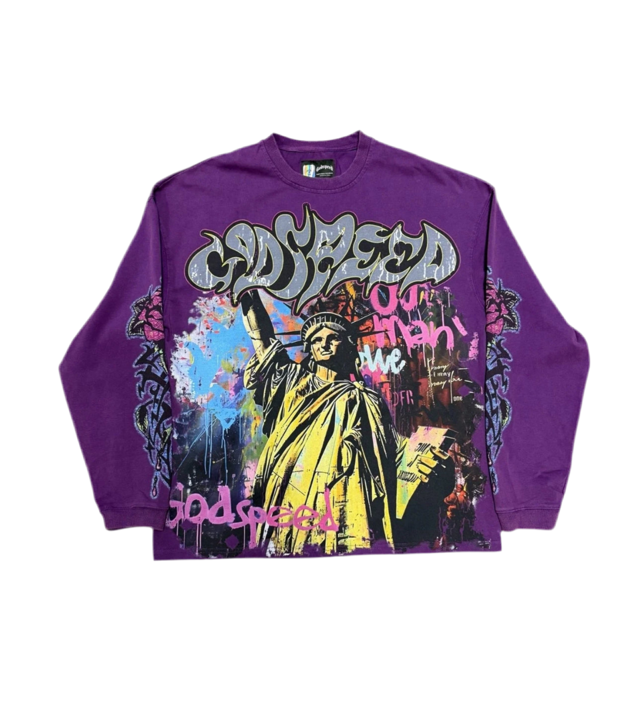 Godspeed Vandal L/S Tee Grape