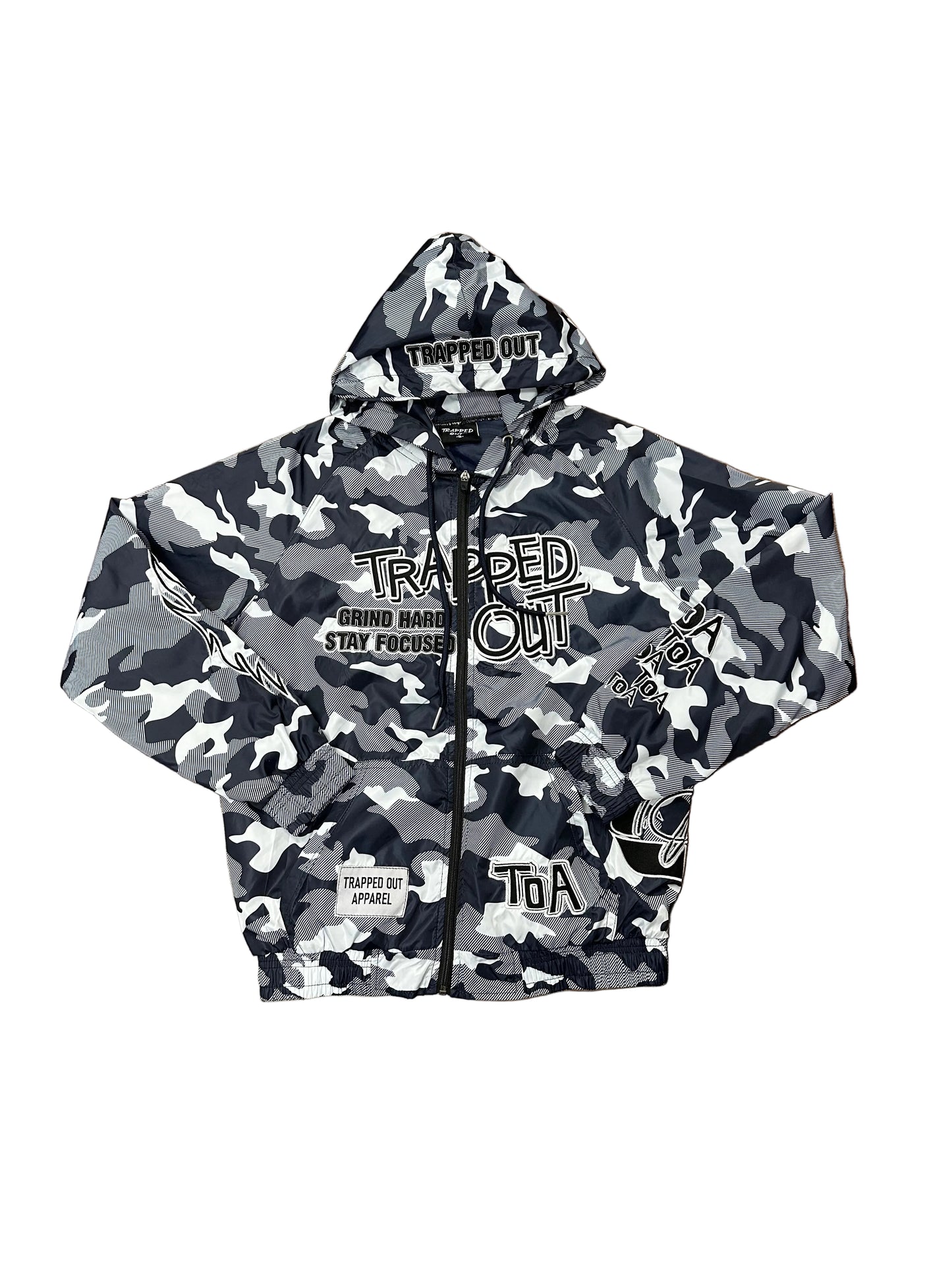 Trapped Out Apparel Windbreaker Jacket