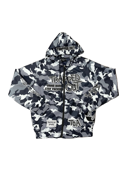 Trapped Out Apparel Windbreaker Jacket
