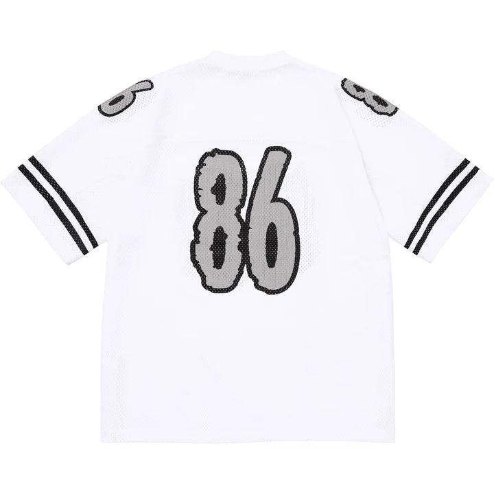Supreme Reflective Football Jersey White