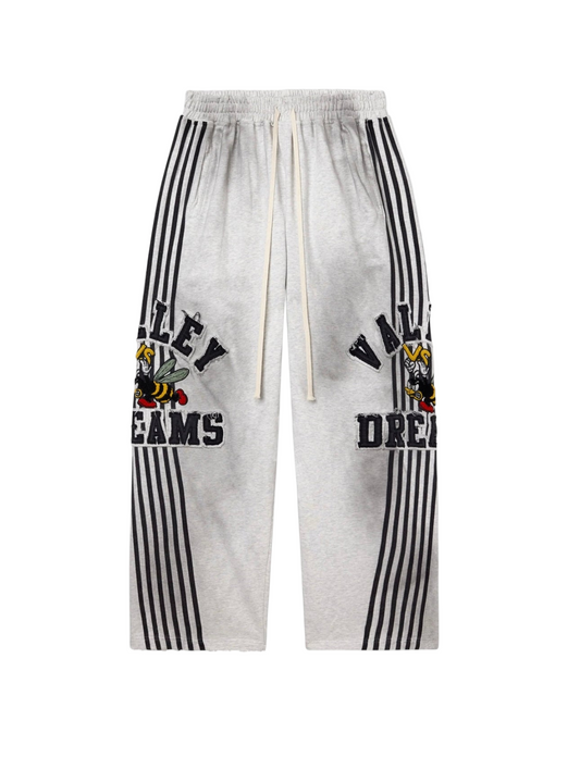 Vale Forever Anthem Track Pants Stone Grey