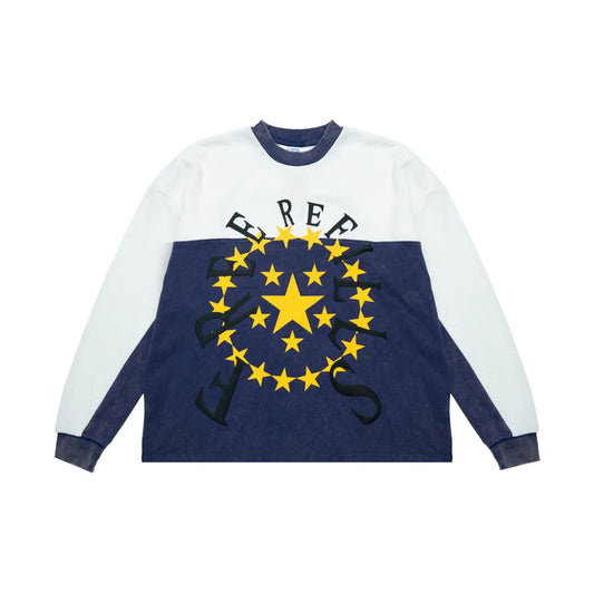 Free Refill Radial Longsleeve Blue